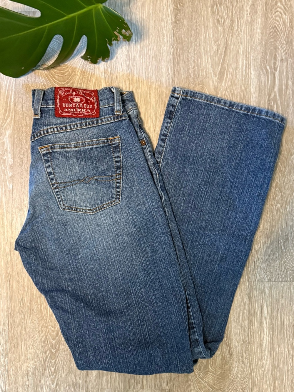 Lucky Brand Vintage Y2K Low Rise Bootcut Jeans Size 4/27